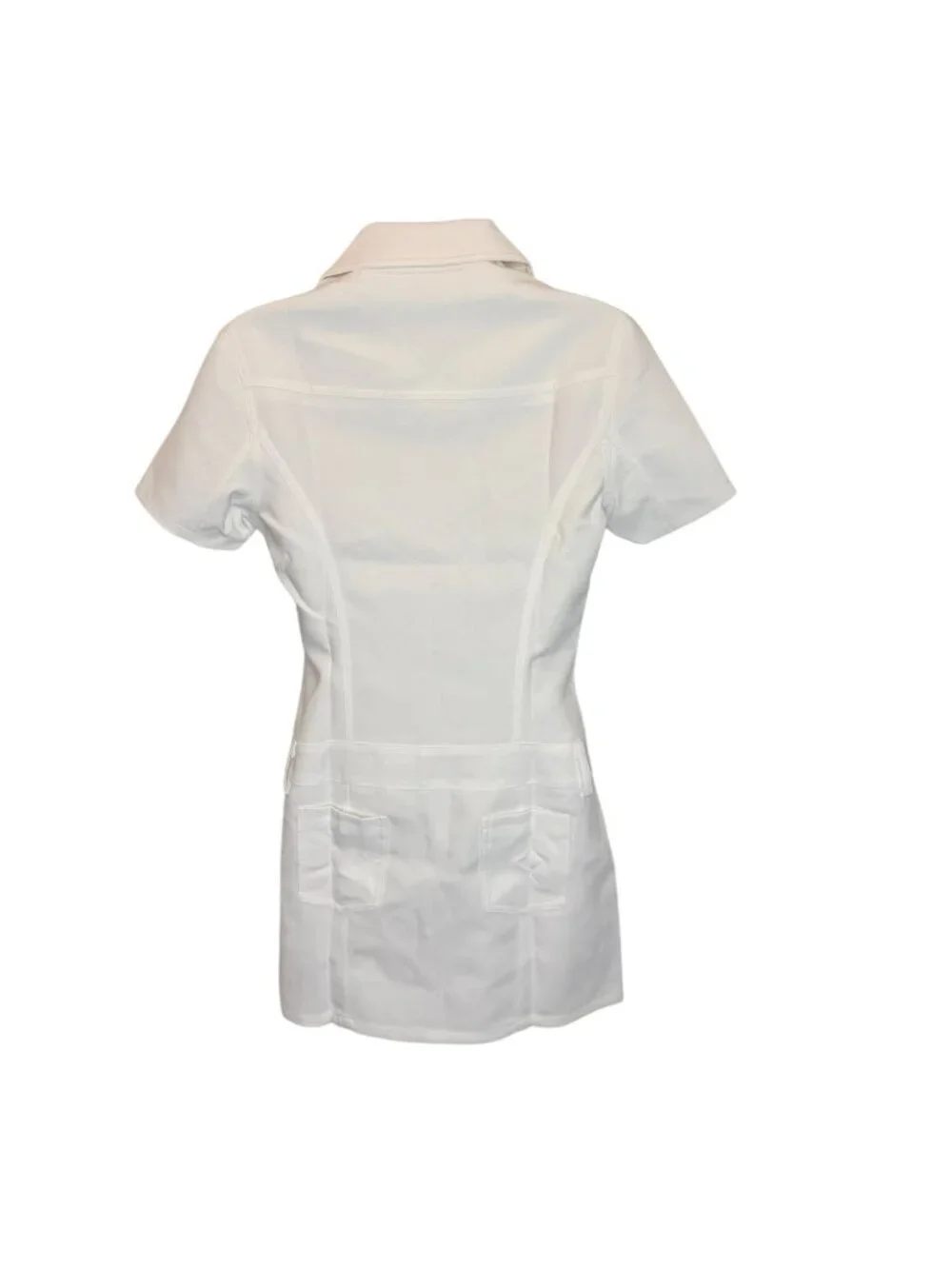 Amanda Uprichard White Bianca Dress NWOT - Size S - Picture 7 of 9